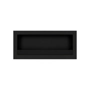 Wild Flame Selected Box bio-ethanol wandhaard zwart 80 cm – sfeerfoto