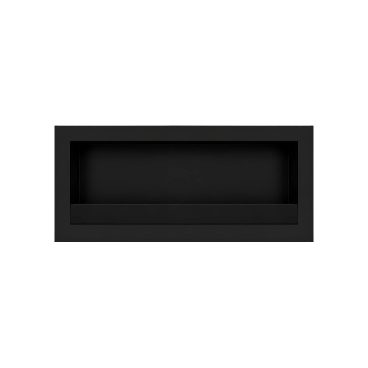 Wild Flame Selected Box bio-ethanol wandhaard zwart 80 cm – sfeerfoto