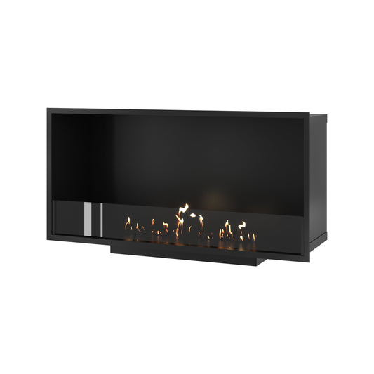 Wild Flame Selected enkelzijdige bio-ethanol inbouwhaard 110 cm – afbeelding 1