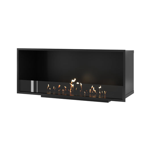 Wild Flame Selected enkelzijdige bio-ethanol inbouwhaard 120 cm – afbeelding 1