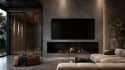 Wild Flame Selected einseitiger Bioethanol-Einbaukamin 180 cm – Bild 2