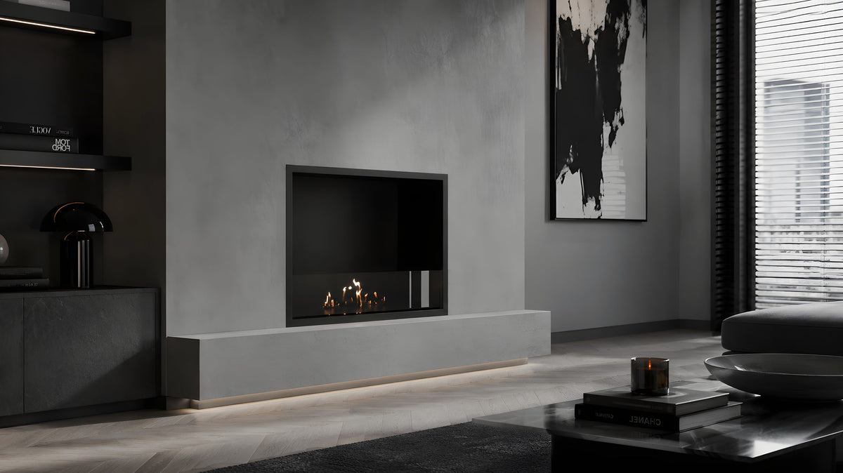 Wild Flame Selected einseitiger Bioethanol-Einbaukamin 60 cm – Bild 3