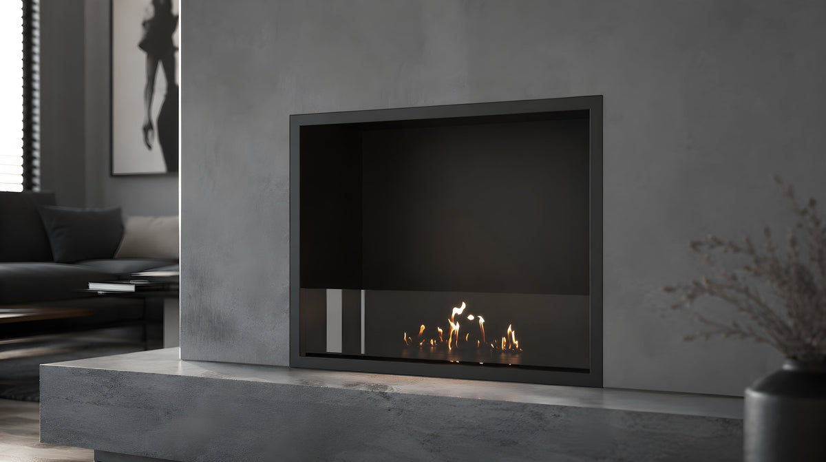 Wild Flame Selected einseitiger Bioethanol-Einbaukamin 60 cm – Bild 2