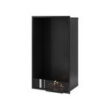 Selected verticale enkelzijdige bio-ethanol inbouwhaard – 60 x 120 cm | Wild Flame