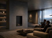 Wild Flame Selected verticale enkelzijdige bio-ethanol inbouwhaard 70 x 140 cm – sfeerfoto