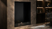 Wild Flame Selected verticale enkelzijdige bio-ethanol inbouwhaard 80 x 120 cm – sfeerfoto