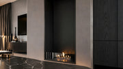 Wild Flame Selected verticale enkelzijdige bio-ethanol inbouwhaard 80 x 160 cm – sfeerfoto