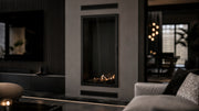 Wild Flame Selected verticale enkelzijdige bio-ethanol inbouwhaard – volglas – 60 × 120 cm – afbeelding 2