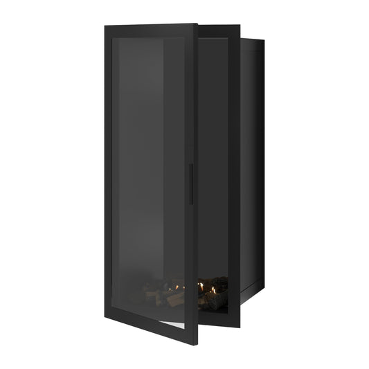 Wild Flame Selected verticale enkelzijdige bio-ethanol inbouwhaard – volglas – 60 × 160 cm – productfoto