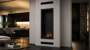 Wild Flame Selected verticale enkelzijdige bio-ethanol inbouwhaard – volglas – 60 × 160 cm – afbeelding 2