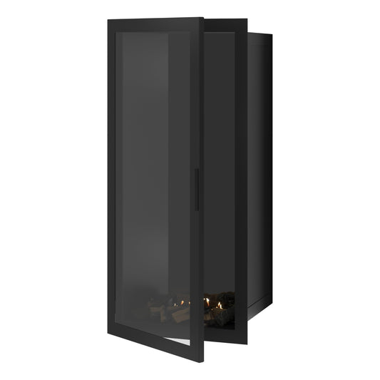 Wild Flame Selected verticale enkelzijdige bio-ethanol inbouwhaard – volglas – 60 × 180 cm – productfoto
