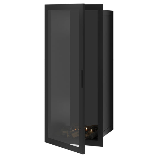 Wild Flame Selected verticale enkelzijdige bio-ethanol inbouwhaard – volglas – 60 × 200 cm – productfoto