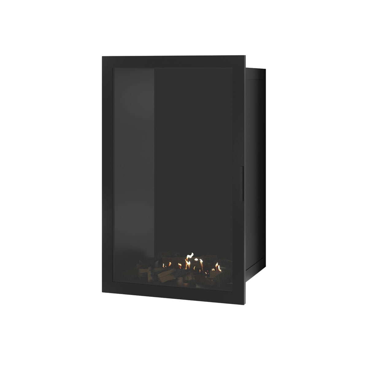 Wild Flame Selected verticale enkelzijdige bio-ethanol inbouwhaard – volglas – 70 × 100 cm – afbeelding 4