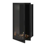 Selected Vertical Bio-ethanol Inbouwhaard Enkelzijdig – Volledig Glas – 70 x 160 cm | Wild Flame