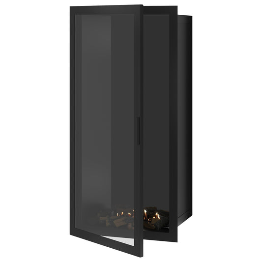 Wild Flame Selected verticale enkelzijdige bio-ethanol inbouwhaard – volglas – 70 × 200 cm – productfoto