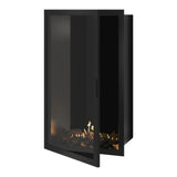 Selected Verticale Bio-ethanol Enkelzijdige Inbouwhaard – Volledig Glas – 80 x 160 cm | Wild Flame