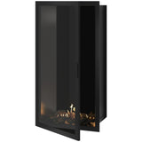 Selected Bio-ethanol Verticale Enkelzijdige Inbouwhaard – Enkel Glas – 80 x 200 cm | Wild Flame