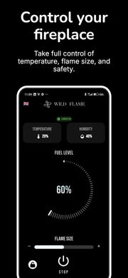 Smart Fire A6 automatische brander 100 cm