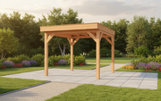 YARD Outdoor SUBLIME overkapping plat dak 300x400 cm Douglas blank