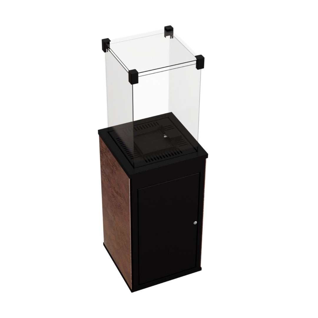 Terrashaard op Gas – Patio Quartz Gashaard 8,2 kW - 72kg | Kratki