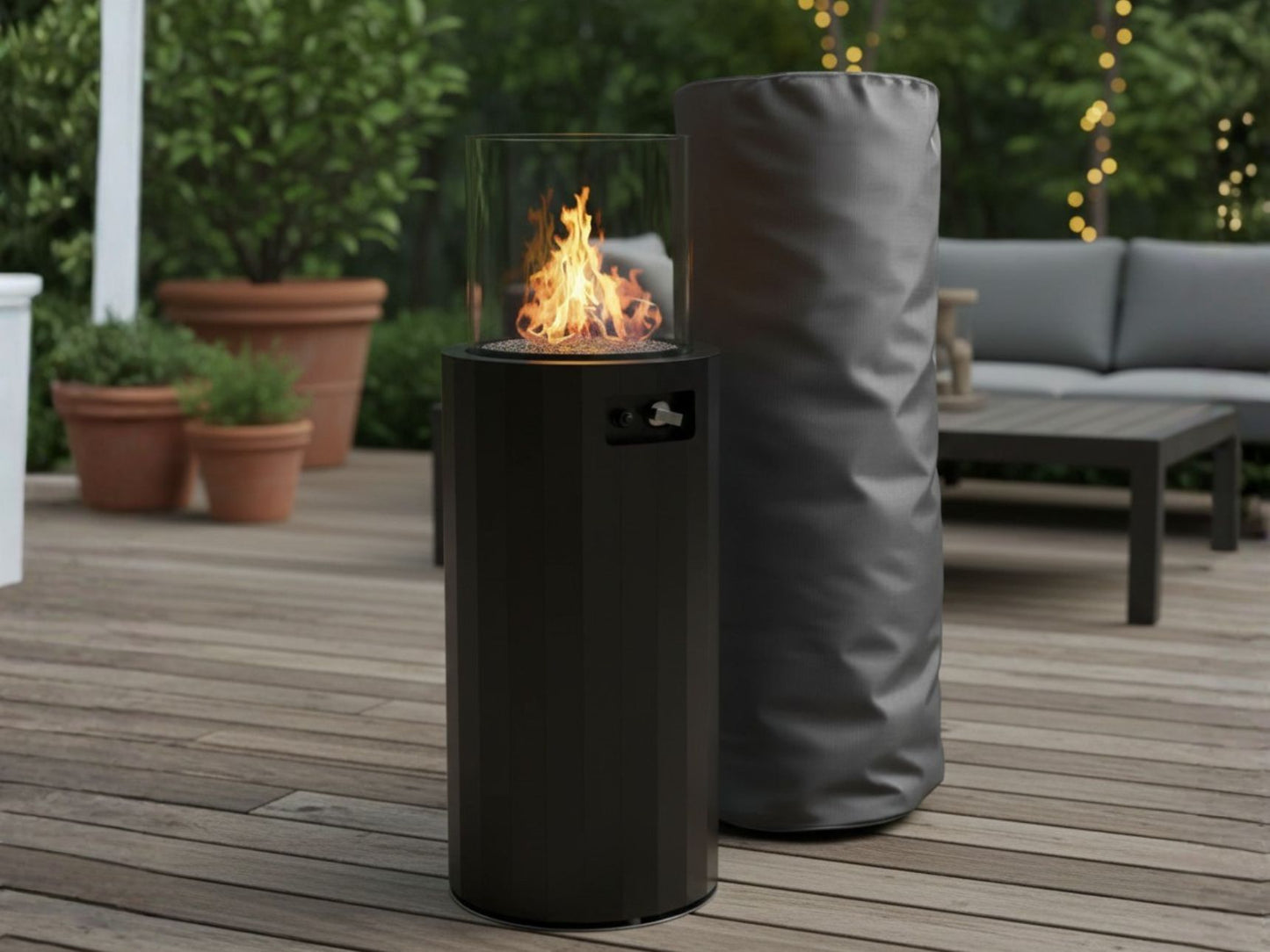 Terrasverwarmer op Gasfles | Planika Terrashaard voor Buiten