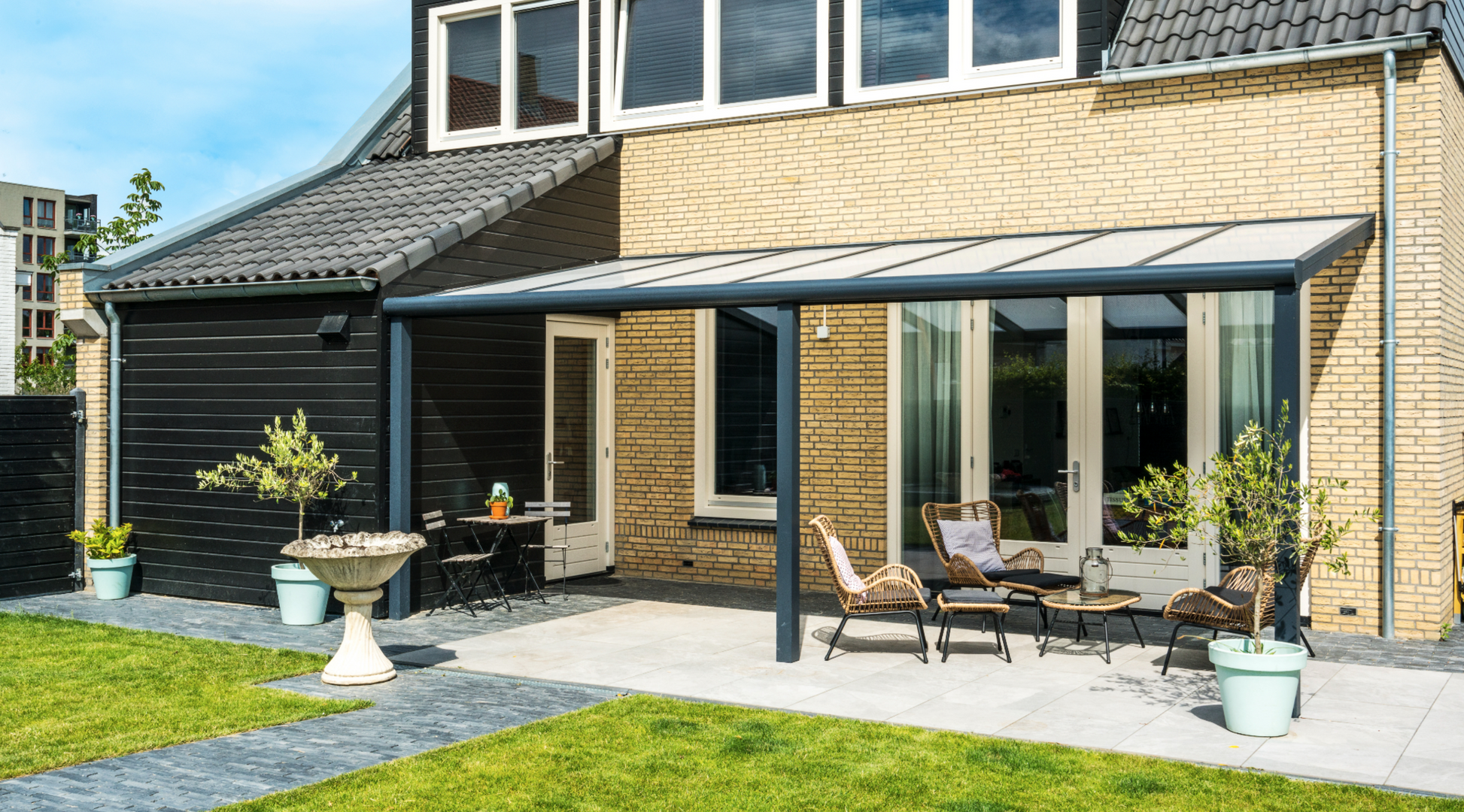 Luxe Overkapping | Deponti | Bosco Elite | 4,06m x 3m Deponti