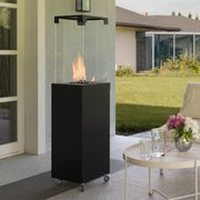 Terrashaard op Gas – Planika Faro Heater Gas voor Buiten | Mobiel & Weerbestendig - Chique Buiten Leven - Planika - Terrashaard op gas