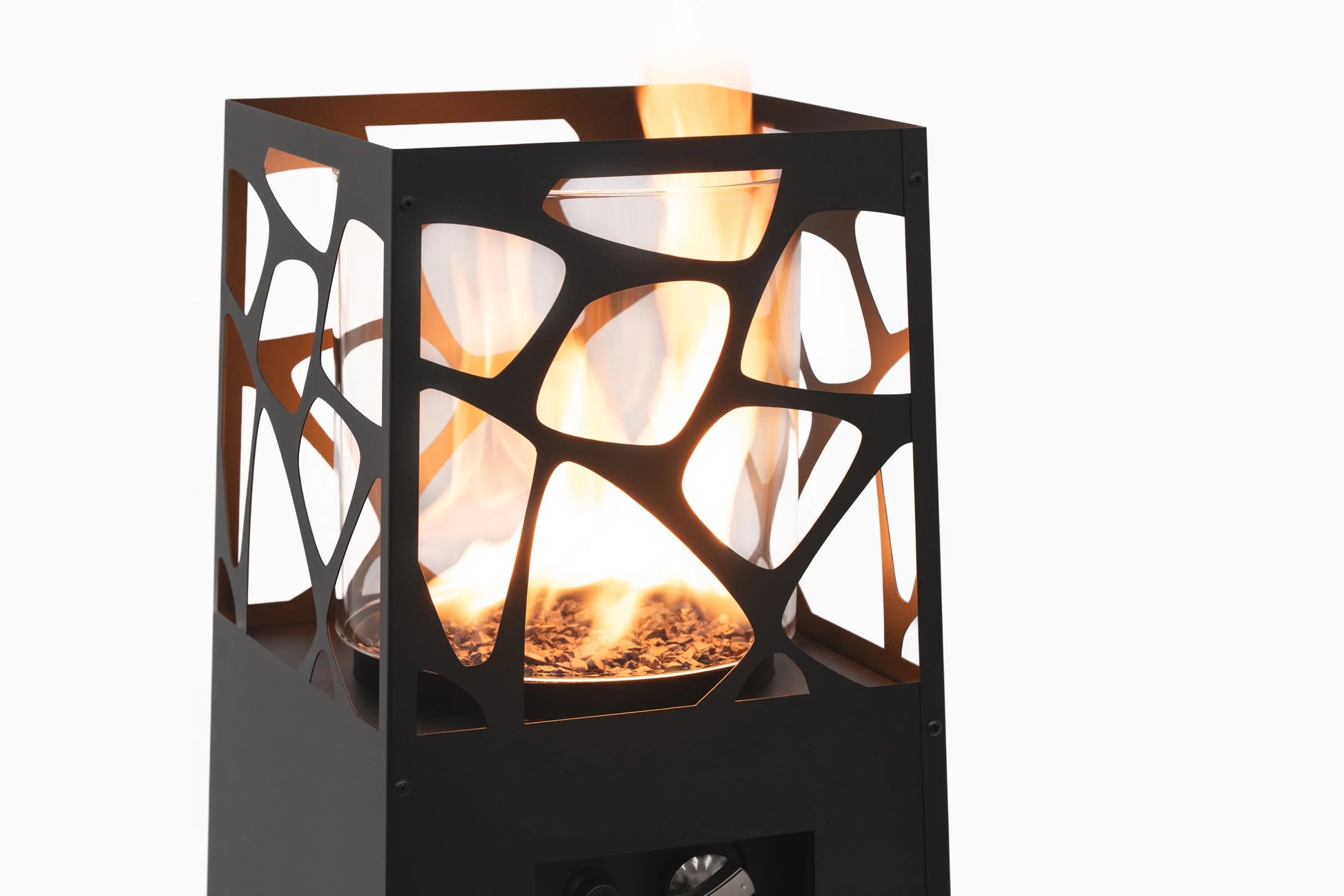 Terrasverwarmer op gas voor HORECA – Buitenhaard op gas | Pyramid Planika - Chique Buiten Leven - Planika - Buiten gashaard