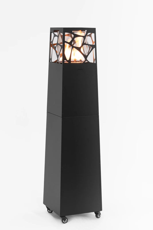 Terrasverwarmer op gas voor HORECA – Buitenhaard op gas | Pyramid Planika - Chique Buiten Leven - Planika - Buiten gashaard