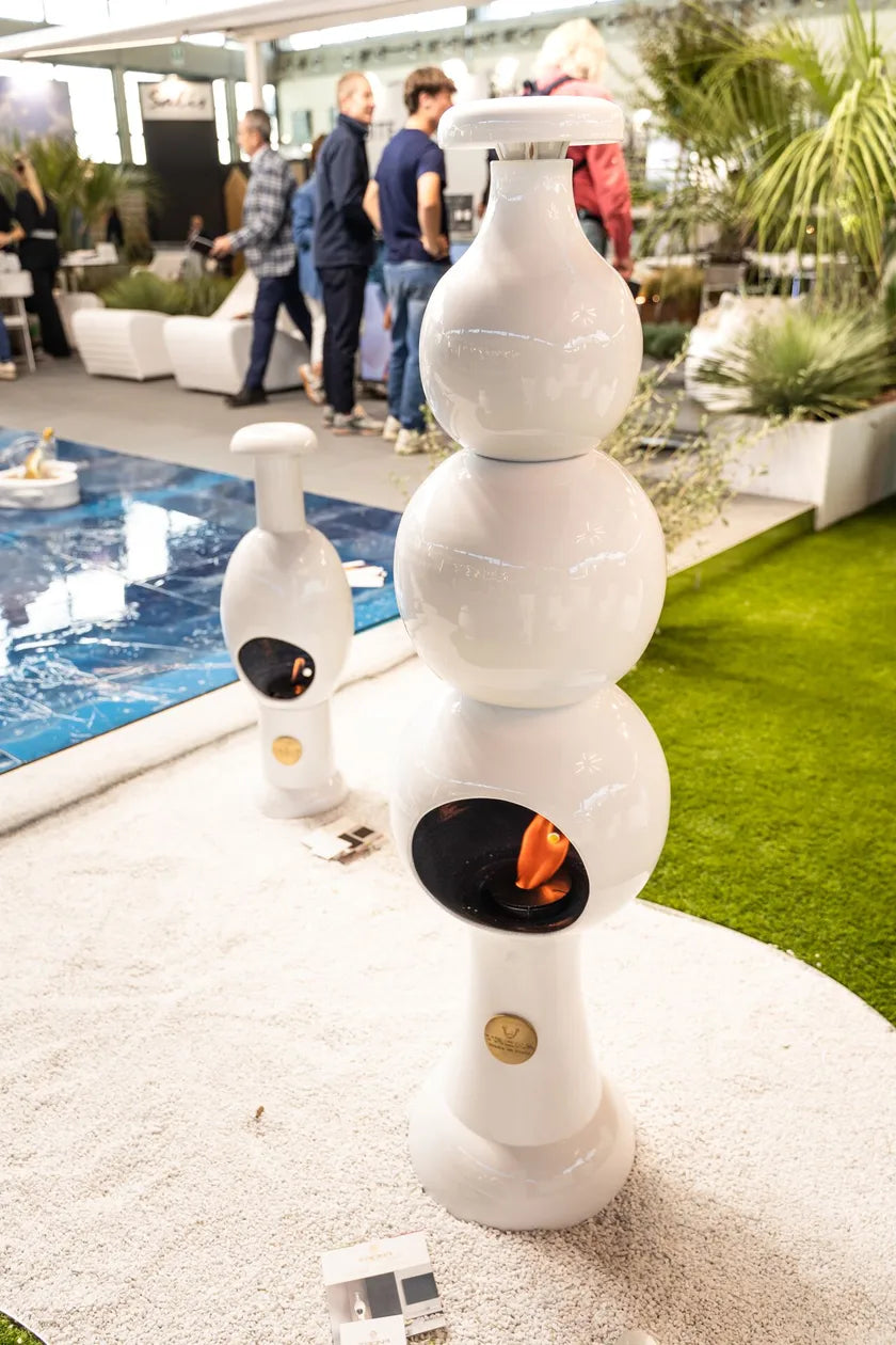 Design sfeerhaard BALL van TRONA – modern keramisch warmte-element voor interieur