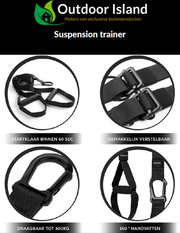 TRX-Set | Suspension Trainer Outdoor Island