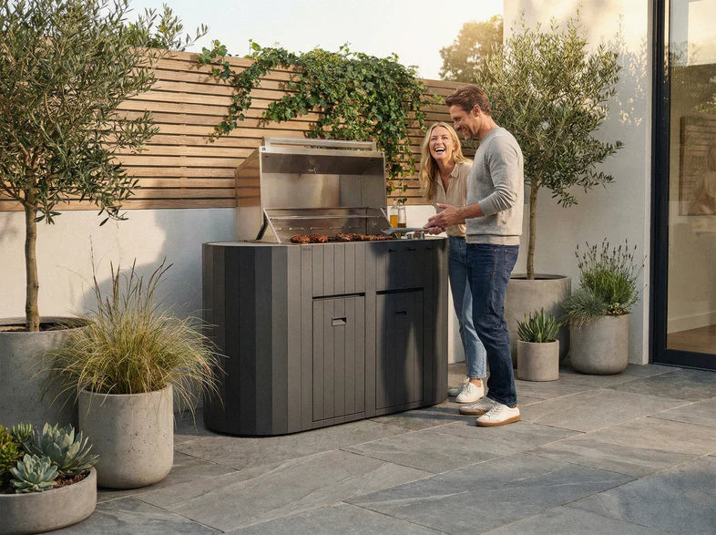 Q-boo OVO GS compacte buitenkeuken met gas BBQ — Chique Buiten Leven
