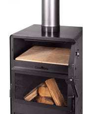 Tuinkachel VENTO met oven en dubbel gehard glas | CookKing – chiquebuitenleven | sfeerfoto