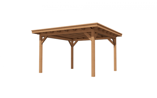 Overkapping | YARD Outdoor Douglashout | Elegante | Vrijstaand YARD Outdoor