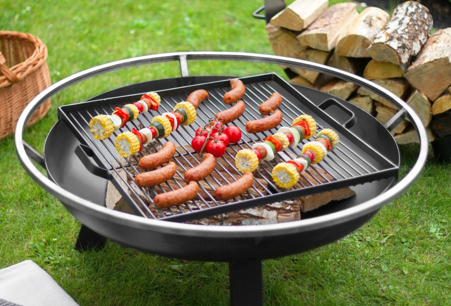 CookKing Vuurschaal BBQ Porto - 60 t/m 100 cm | Handgemaakt Staal