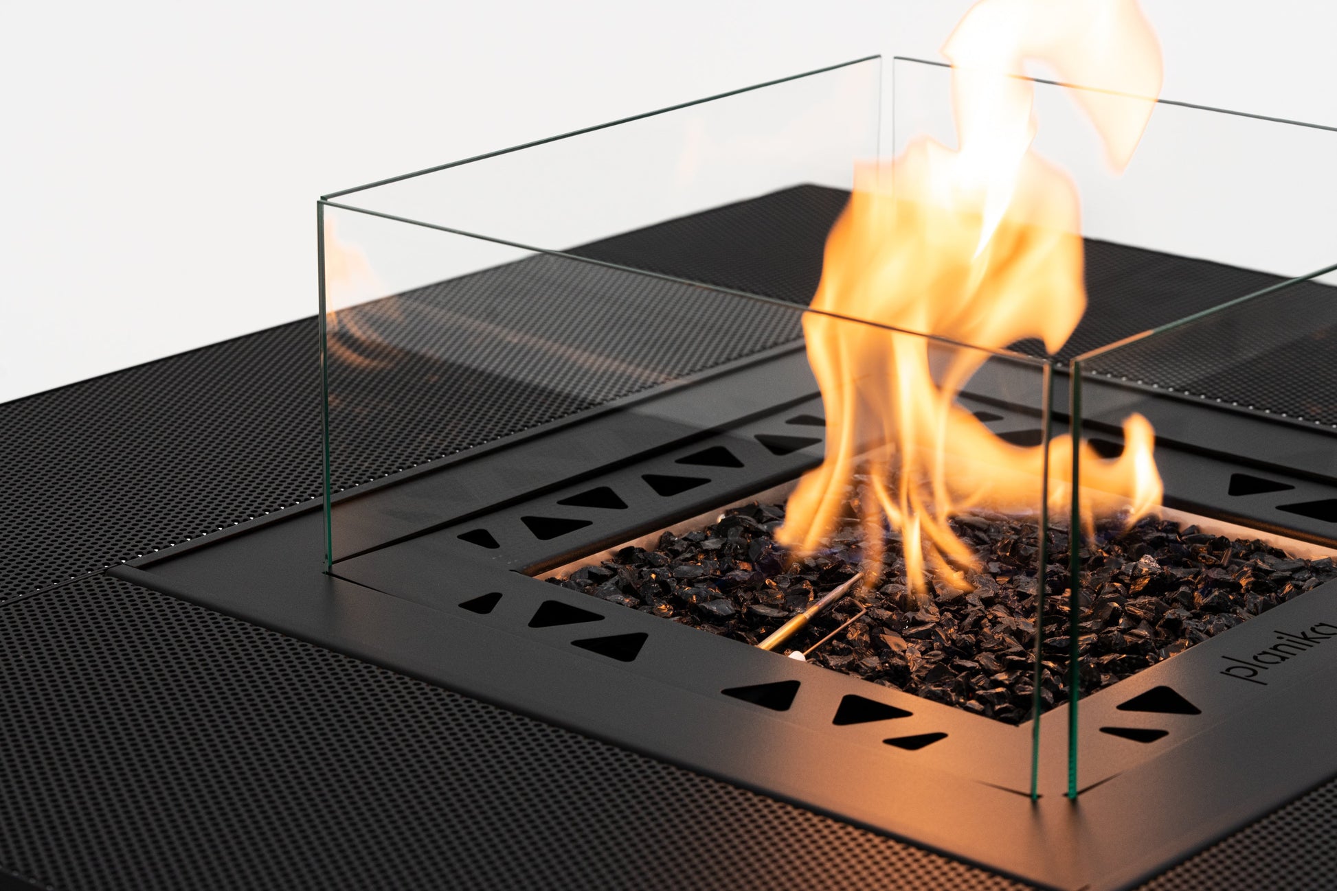 Vuurtafel Hoog op Gas – Voor Buiten | Planika - Chique Buiten Leven - Planika - Vuurtafel