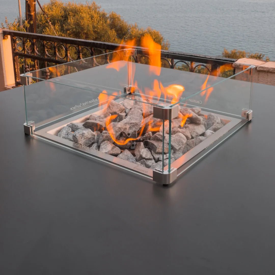 Vuurtafel voor Buiten – Luxe Gashaard Tafel - Slava Low - Chique Buiten Leven - Engasco - Vuurtafel