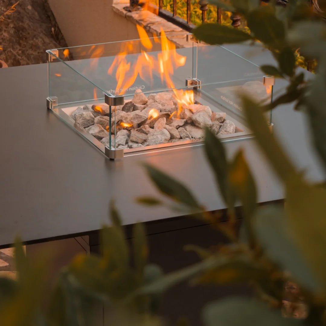 Vuurtafel voor Buiten – Luxe Gashaard Tafel - Slava Low - Chique Buiten Leven - Engasco - Vuurtafel