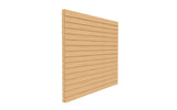 Achter/voor - 246x224cm - blank rabat - dubbelzijdig - Wandmodule Grandiose Plat dak