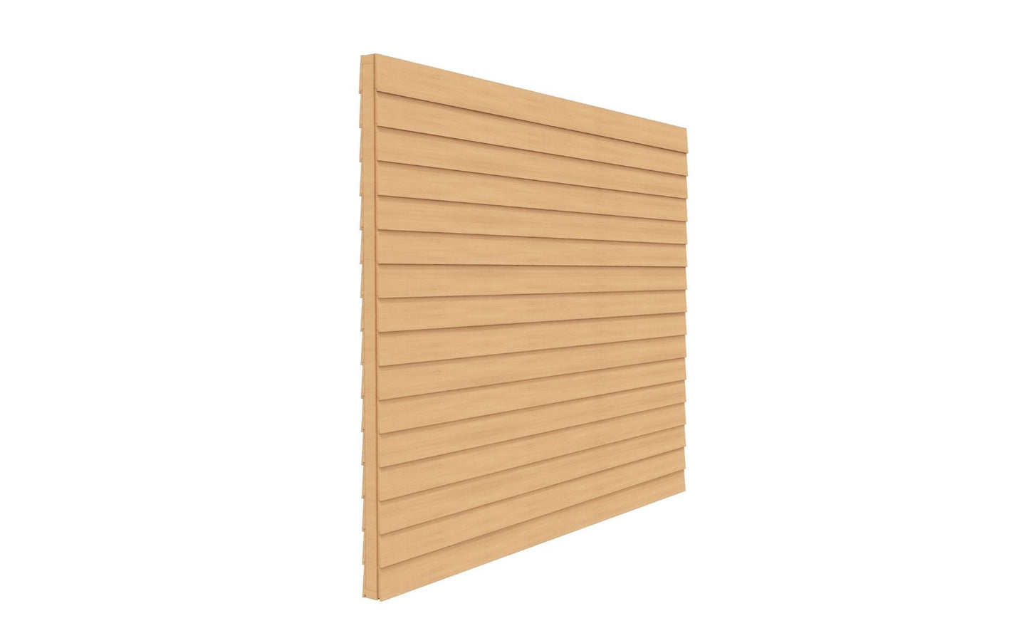 Wandmodule Grandiose Plat dak - achter/voor - 370x224cm - Blank Rabat dubbelzijdig