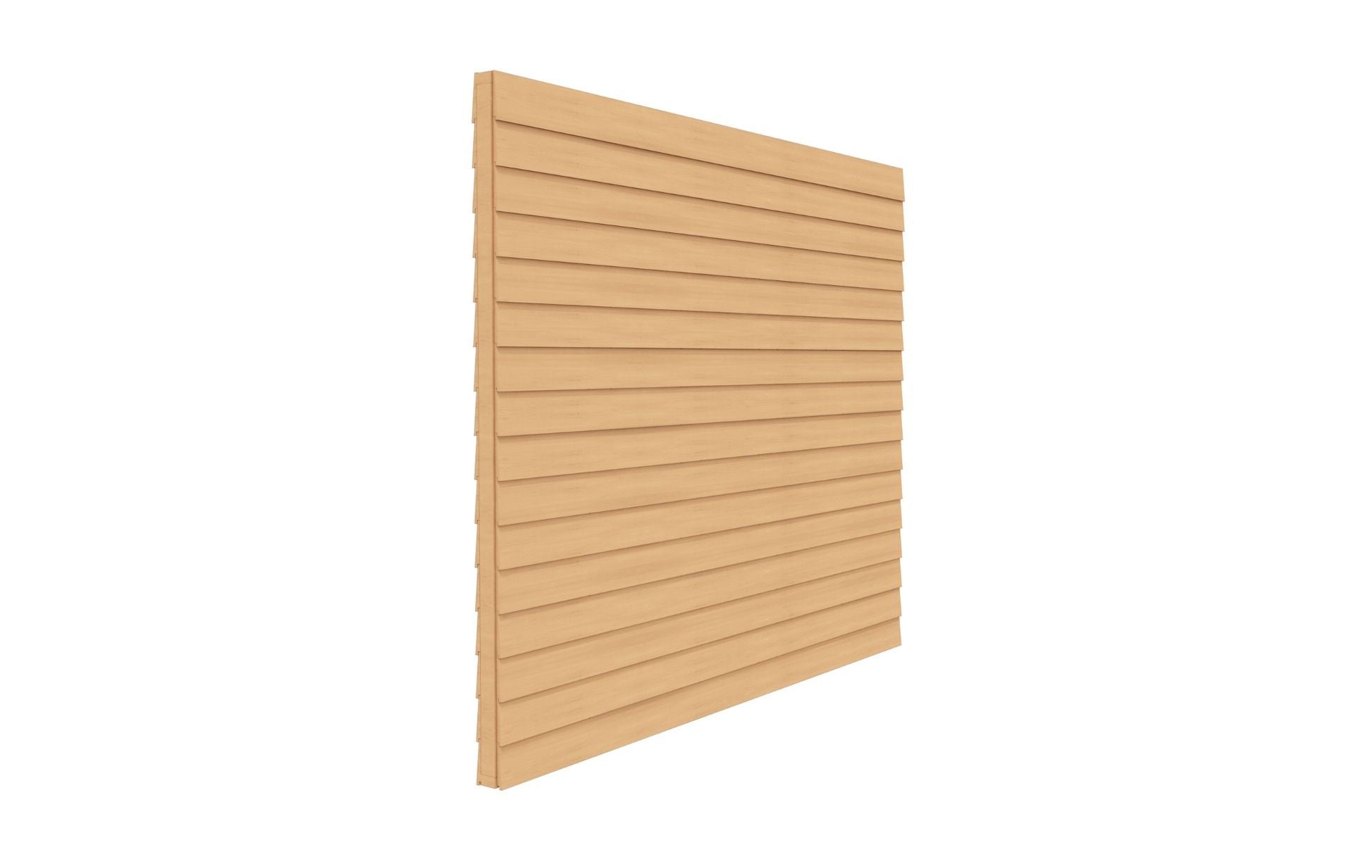 Wandmodule Grandiose Plat dak - achter/voor - 370x224cm - Blank Rabat dubbelzijdig