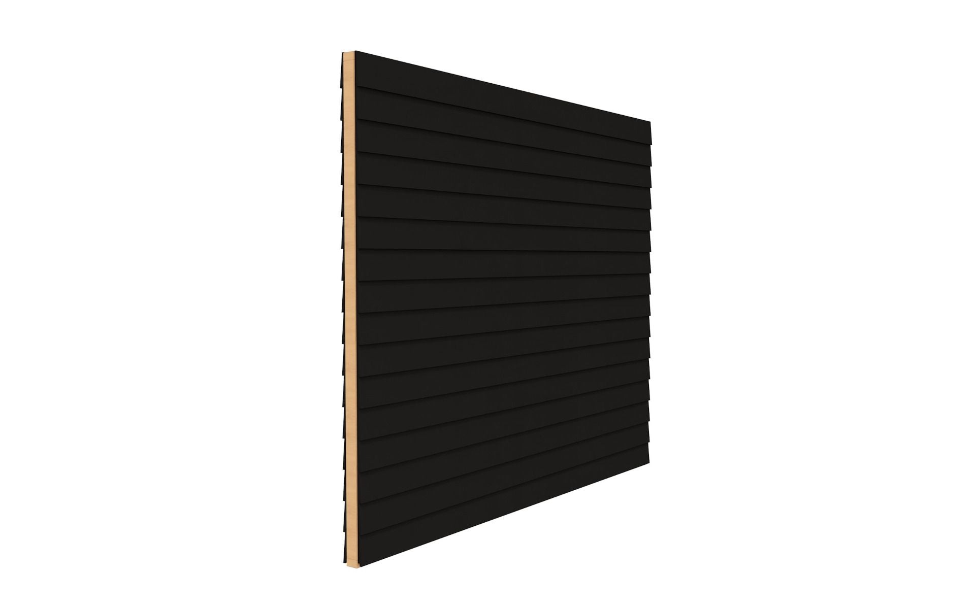 Wandmodule Grandiose Plat dak - achter/voor - 279x224cm - zwart rabat - dubbelzijdig