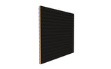 Zijwand - 246x224cm - zwart rabat - dubbelzijdig - Wandmodule Grandiose plat dak
