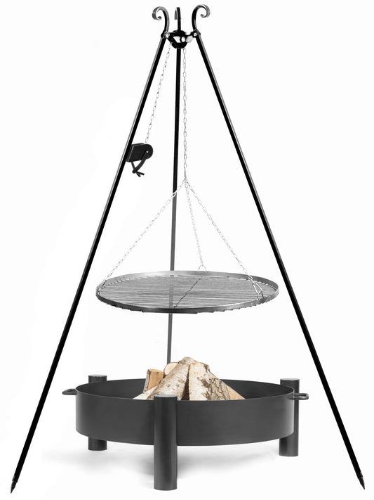 Vuurschaal HAITI 80 cm | CookKing - CookKing Tripod Grill + Fire Bowl “HAITI”