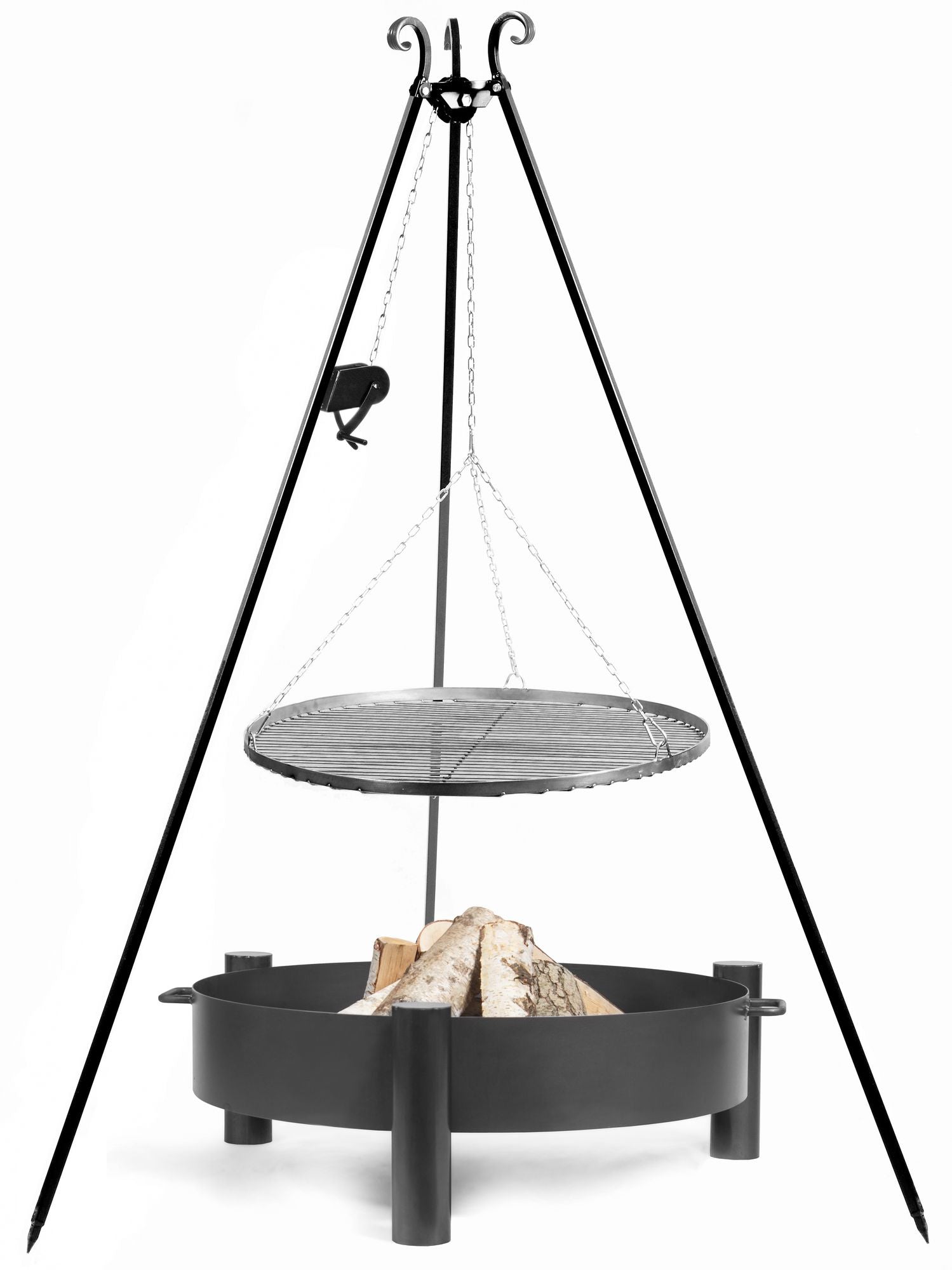 Vuurschaal HAITI 60 cm | CookKing - CookKing Tripod Grill + Fire Bowl “HAITI”