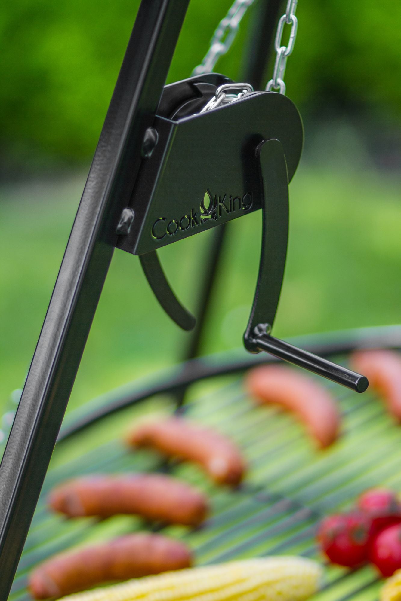 Vuurschaal Viking XXL 60 cm | CookKing - CookKing Tripod Grill + Fire Bowl “VIKING”