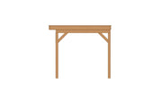 YARD Outdoor GRANDIOSE overkapping 400x270 cm Douglas blank