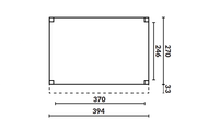 YARD Outdoor GRANDIOSE overkapping 400x270 cm Douglas blank