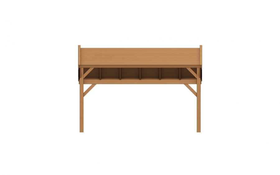 YARD Outdoor GRANDIOSE kapschuur 400x250 cm Douglas blank