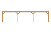 YARD Outdoor SUBLIME overkapping plat dak 1100x300 cm Douglas blank